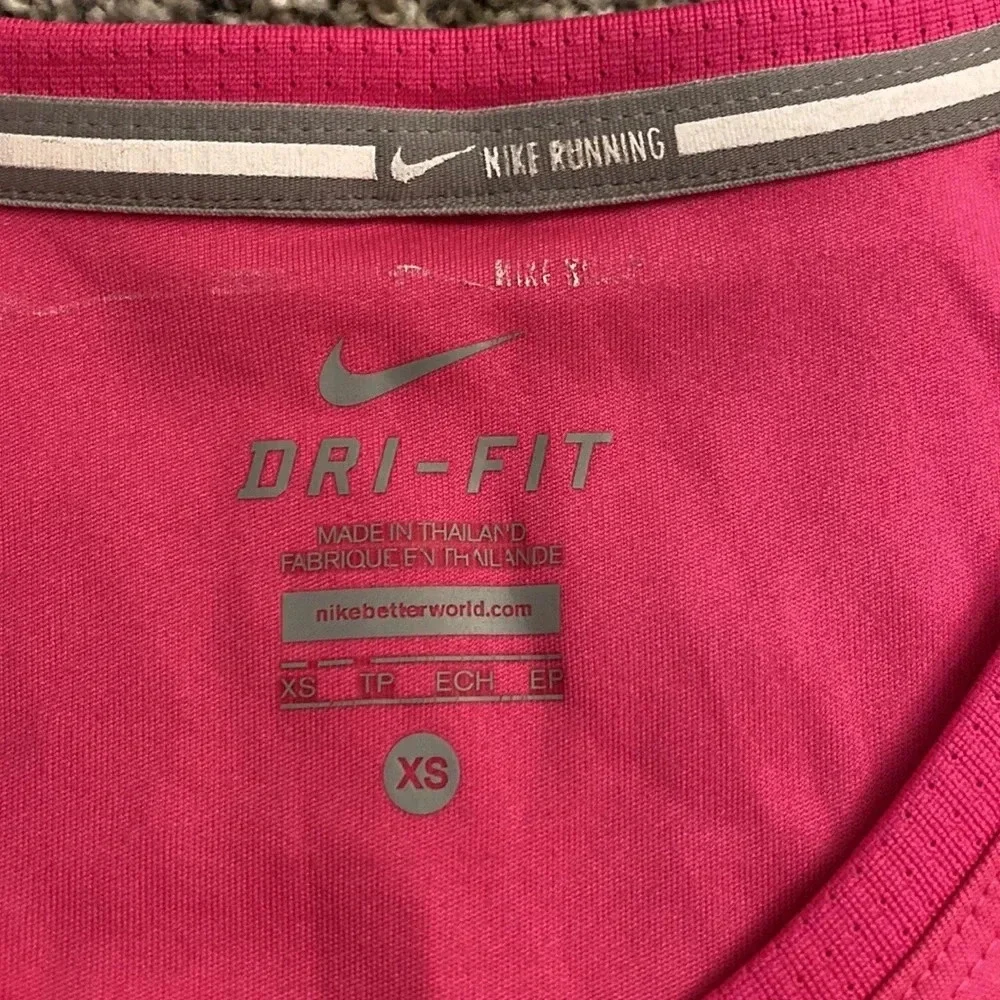 Nike DriFit Running Pink Tee